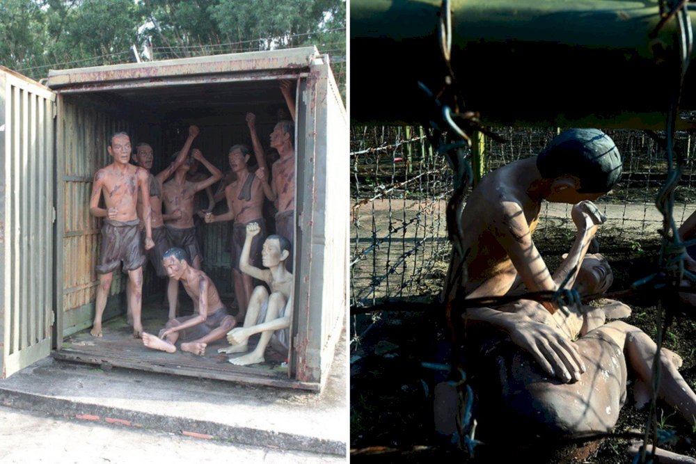 Long-term exposure to both the intense daytime heat and biting cold at night left the prisoners utterly exhausted
